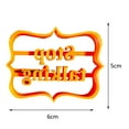 thumbnail image 4 of DIY Cookie Form With Fun And Phrases Cookie Molds Shapes, Cookie Cutters, 4 of 4