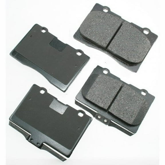 Akebono PRO-ACT Ultra-Premium Brake Pad Set, Ceramic Fits select: 2005-2012 ACURA RL