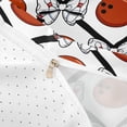 thumbnail image 4 of Castle Fairy Red Bowling Twin Duvet Cover, Sport Theme Bow Twin Bedding,2pcs,1 Duvet Cover and 1 Pillowcase, 4 of 6