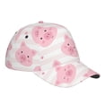 thumbnail image 3 of Disketp Cartoon Pig Print Baseball Caps For Outdoor Sports Fashion Casual Outdoor Caps Men Women, 3 of 8