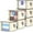 Beige, variant on General 90 L Large Storage Bags, 10 Pack Clothes Storage Bins Foldable Closet Organizers Storage Containers with Reinforced Handle for Clothing, Blanket, Comforters, Bed Sheets, Pillows (Gray)