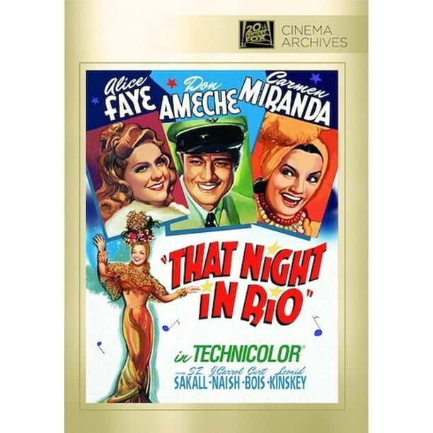 That Night In Rio Dvd Walmart Com Walmart Com