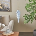thumbnail image 2 of DecMode 24" Blue Ceramic Sea Horse Windchime with Brown Rope, 2 of 9
