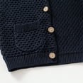 thumbnail image 6 of Krdevn Boys Knitted Sweater Cardigan Autumn Winter Coats for Toddlers Soft Warm Round Neck Outerwear Jacket,Kids Clothing,2-3 Years, 6 of 7