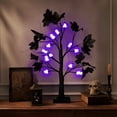 thumbnail image 6 of 2026 USB Battery Powered Light Up Table Tree, Black Artificial Decorative Tree with LED Ornament Lights, 60cm Spooky Halloween Desktop Centerpiece for Indoor Holiday Decor, 6 of 6