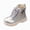 A39-Silver, variant on Childrens Ankle Boots Little Girls Fashion Short Boots for Casual Outdoor Wear