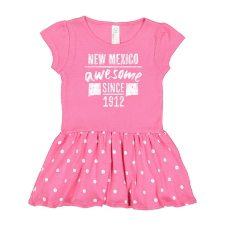 

Inktastic New Mexico Awesome Since 1912 Gift Baby Girl Dress