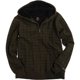 thumbnail image 1 of Sudadera con capucha y forro de piel sintética Quiksilver Spaz para hombre marrón pequeño, 1 of 1