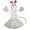 Cutie White Mouse, variant on Petitebelle Mouse Headband Bowtie Tail Gloves Tutu Shirt 6pc Costume (Gray, 3-4 Years)