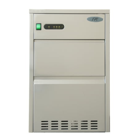 Sunpentown 110 lbs Automatic Stainless Steel Ice Maker