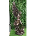 thumbnail image 4 of Ebros 45" Tall Grand Saint Michael The Archangel Slaying Satan Lucifer Statue, 4 of 6