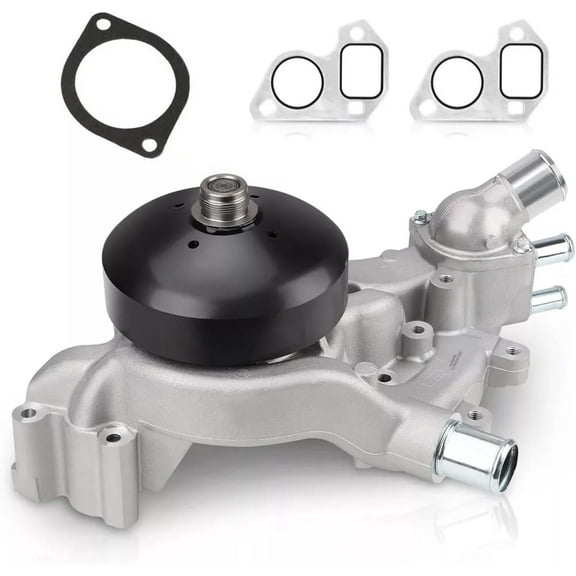 Engine Water Pump with Thermostat, 2007-2016 GMC Vortec, 4.8L 5.3L 6.0L 6.2L