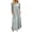 Dark Gray, variant on Zynoxe Maxi Dresses for Women Classic Round Neck 3/4 Sleeve Dresses Casual Loose Solid Color Long Dress Soft Stretchy Daily Wear T-Shirt Dresses with Side Spilt & Pockets S