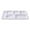 E, variant on Binwennn Heat Imitation Porcelain Compartment Fast Food Trays Specifically Designed For School And Unit Canteens Commercial Grade Tableware Place Mats Indoor Set Outdoor Table Setting for 2 Dining