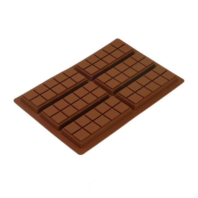 Silicone Snap Bars Making Set Break Apart Wax Melt Mould Easy Release Soy Candle Mould Rectangle Non Stick For Protein And Energy Soap Home DIY Handmade Gifts