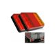 thumbnail image 4 of Radar de marcha atrás para automóvil, 4 sensores universales, sensor de marcha atrás para automóvil con pantalla LED a color, kit de alarma de marcha atrás con audio (negro), 4 of 5