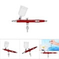 thumbnail image 5 of NFTIGB AR131 Professional Dual Action Painting Spray Gun Art Airbrush Tool DIY Paint Sprayer Pneumatic Airbrushing System, Red, 0.3mm Nozzle [cite: 13, 16], 5 of 8