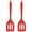 Red, variant on SZDUDU 2Pack Small Silicone Spatula Turner High Heat Resistant Silicone Turner for Cooking Fish, Eggs, Pancakes and More, Pink
