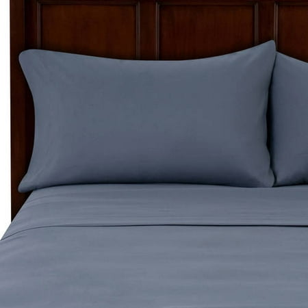 Mainstays Microfiber Sheet Set, Queen, Grey