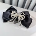thumbnail image 4 of Ywmsfl Women Bow Tie with Pearls Suitable for Parties and Weddings Elegant Pearls and Ribbon Vintage Pin, 4 of 11
