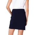 thumbnail image 4 of Slimsation Pull-on Solid 19 Inch Midnight Skort Women 6, 4 of 4
