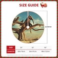 thumbnail image 4 of Bingfone Christmas Tree Skirt Mat Christmas Decoration Interior 36"-Elephant On Dry Tree, 4 of 8