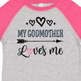 thumbnail image 4 of Inktastic My Godmother Loves Me Godchild Boys or Girls Toddler T-Shirt, 4 of 5