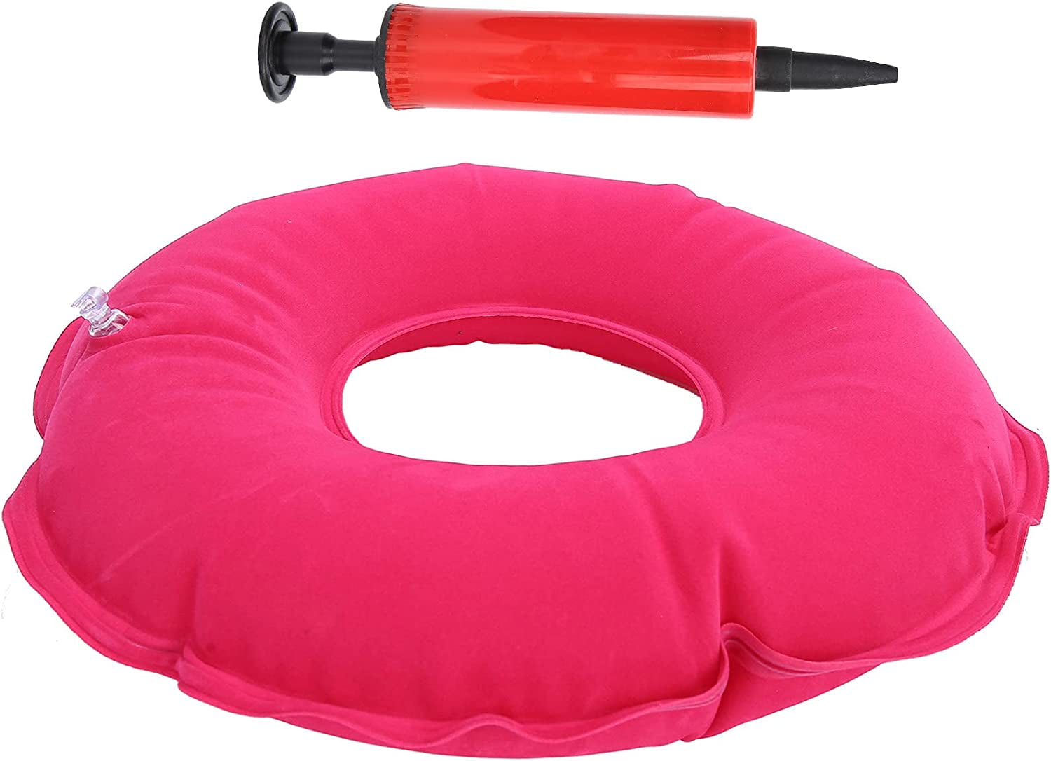 Waffle Cushion Pressure Relief for Pressure Sores, Tailbone Pain Relief,Inflatable Seat Air Cushion for Chair to RELIFE Back Pain, Size: 17.7×15.7×1.9