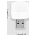 thumbnail image 3 of Miniluz nocturna portátil con USB, luces LED redondas pequeñas para dormir de bebé, lámparas de carga de energía móvil, 6 uds., 3 of 5