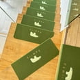 thumbnail image 2 of Luminous in The Dark PVC Self Adhesive Stair Treads Non Slip Mat Indoor Step Safety Carpet Washable Reusable, 2 of 6