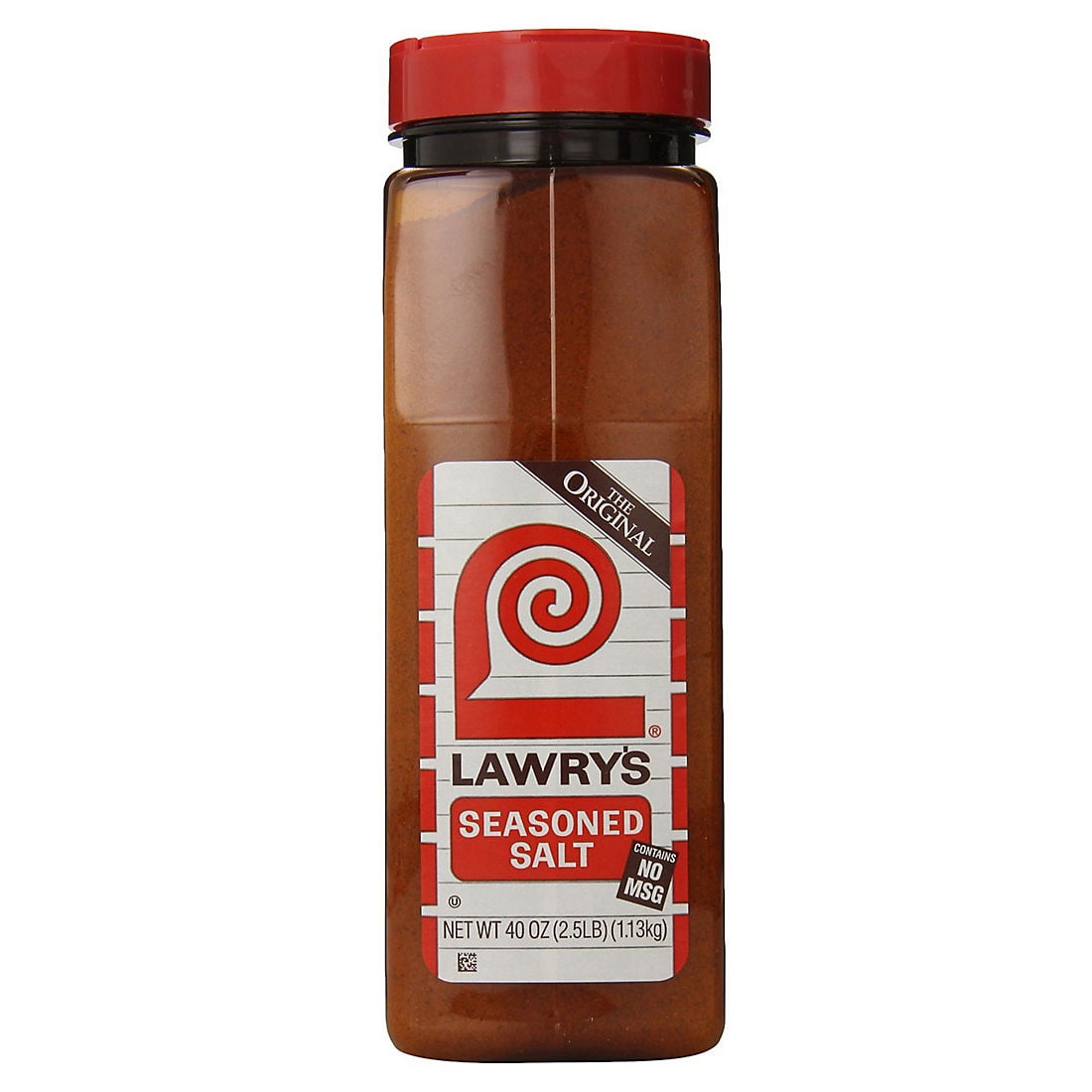 Lawry's Seasoned Salt, 40 oz (Pack of 2) with By The Cup Swivel Spoons