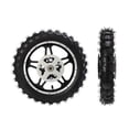 thumbnail image 3 of Dirt Bike Rear Wheel, Rim Tire Assembly 65mm Width Abrasion  Metal  for Motorcycle for Pit Bike, 3 of 8