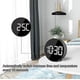 thumbnail image 5 of Digital Alarm Clock Led Voice Control Night Mode Electronic Watch Large Time Temperature Home Decor Table Clock Wake Up Light, 5 of 5