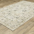 thumbnail image 2 of Woven Trends Waver - WIN02 - Contemporary Style, Floral Pattern, Pet & Family Friendly, Living Room, Dining Room, Office, Handmade Low Pile Wool Area Rug in Beige - 8' x 10', 2 of 3