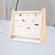 thumbnail image 4 of Soporte de exhibición de pendientes de madera, organizador de pendientes para exhibición Beige, 4 of 9