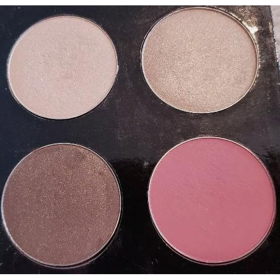 Stila Blanc Eye Shadows & Cheek Color Palette (3-eye Shadows & 1-cheek Color)