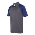 thumbnail image 2 of Alo Sport-Mens Performance Three-Button Raglan Polo-M1829, 2 of 3