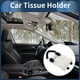 thumbnail image 2 of Soporte para Pañuelos de Coche Unique Bargains Organizador de Caja de Pañuelos de Coche Peluche de Cachorro 9.84"x7.09"x1.97" Blanco Negro 1 Pc, 2 of 6