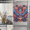 thumbnail image 3 of Yayeee Magnetic Dishwasher Cover for The Front Decoration Home Kitchen Machine Sticker Protector, Blue Abstract Eagle, 3 of 6