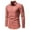 Orange, variant on Fashion Plus Size Long Sleeve Shirts for Mens Vintage Casual And Solid Color Button Pocket d Lapel Shirt Clearance Under 5$!