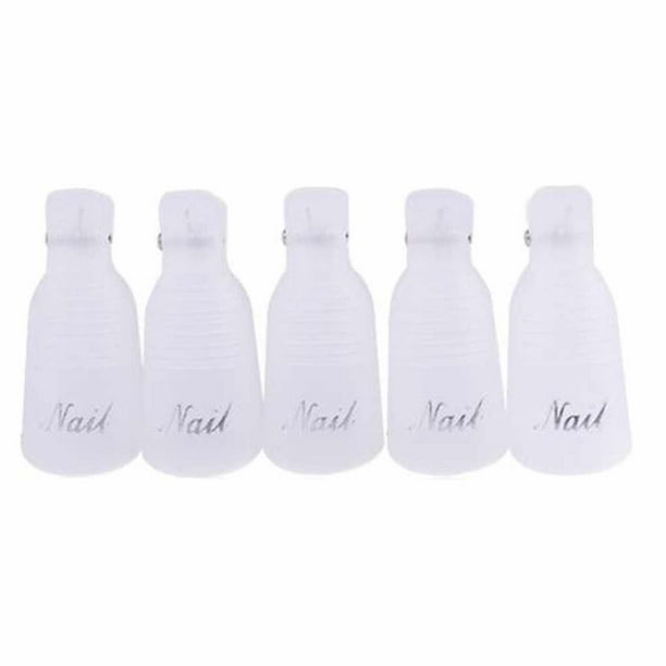 10PCS Gel Nail Polish Remover Gel Nail Polish Remover Clips Kit Durable