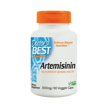Doctor's Best Artemisinin, Non-GMO, Vegan, Gluten Free, 90 Veggie
