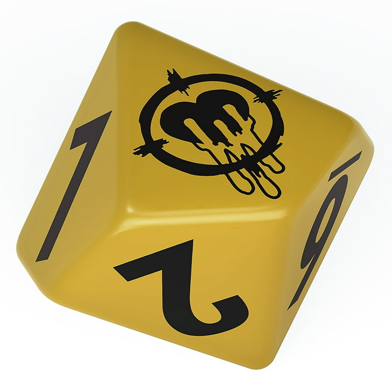 Modiphius Entertainment: Fallout Factions: Dice Sets - The Operators - 12 Engraved Dice, Tabletop Miniatures Game Accessory, Officially Licensed Modiphius Entertainment: Fallout Factions: Dice Sets - The Operators - 12 Engraved Dice, Tabletop Miniatures Game Accessory, Officially Licensed