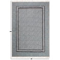 thumbnail image 3 of Casavani Flat Weave Cotton Bedroom Area Rug,Blue 4x15 ft, 3 of 6