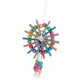 thumbnail image 1 of Loro Juguete de Madera Multicolor Loro Bloque de Madera Cuerda Juguetes Columpio Sunnimix Juguete para loros para mascotas, 1 of 8