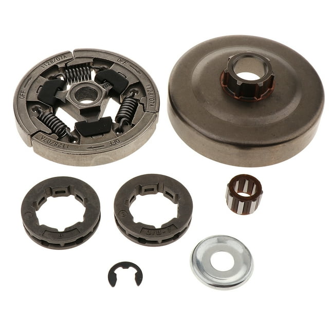 Juego De Cojinete De Agujas De Embrague De Piñón De Tambor De 7 De 3/8 "se Ajusta A Stihl 036 MS360 Moto Reemplaza 1135 160 2050 Y 1 Baoblaze Piñón del tambor del embrague