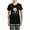 With Checker Pant, variant on CafePress - Baby Panda Pajamas - Women's Short Sleeve Print T-Shirt and Pants Dark Cotton Pajama Set