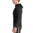 thumbnail image 4 of BROKIG Mens Full Zip Up Lightweight Gym Workout Hoodies, Quick-Drying Running Jacket Athletic Hooded Sweatshirts Long Sleeve with Pockets (Large, Black), 4 of 8