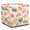 Multicolor 2, variant on CURLYOOT Watermelon Orange Fruit Cube Storage Bin, 13 x 13 x 13 Storage Cube Bins for Organizing, Summer Plant Fabric Foldable Baskets with Handles for Closet, Shelves, Clothes