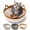 Brown, variant on Instinct Basket for Cats with Attached Toy Tail, Scratchable Interactive Pet Nest for Play, Nap & Furniture Protection